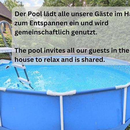 W4 - Urlaubsmagie- Pool, Terrasse, Barbecue Apartment Lichtenhain  Екстериор снимка