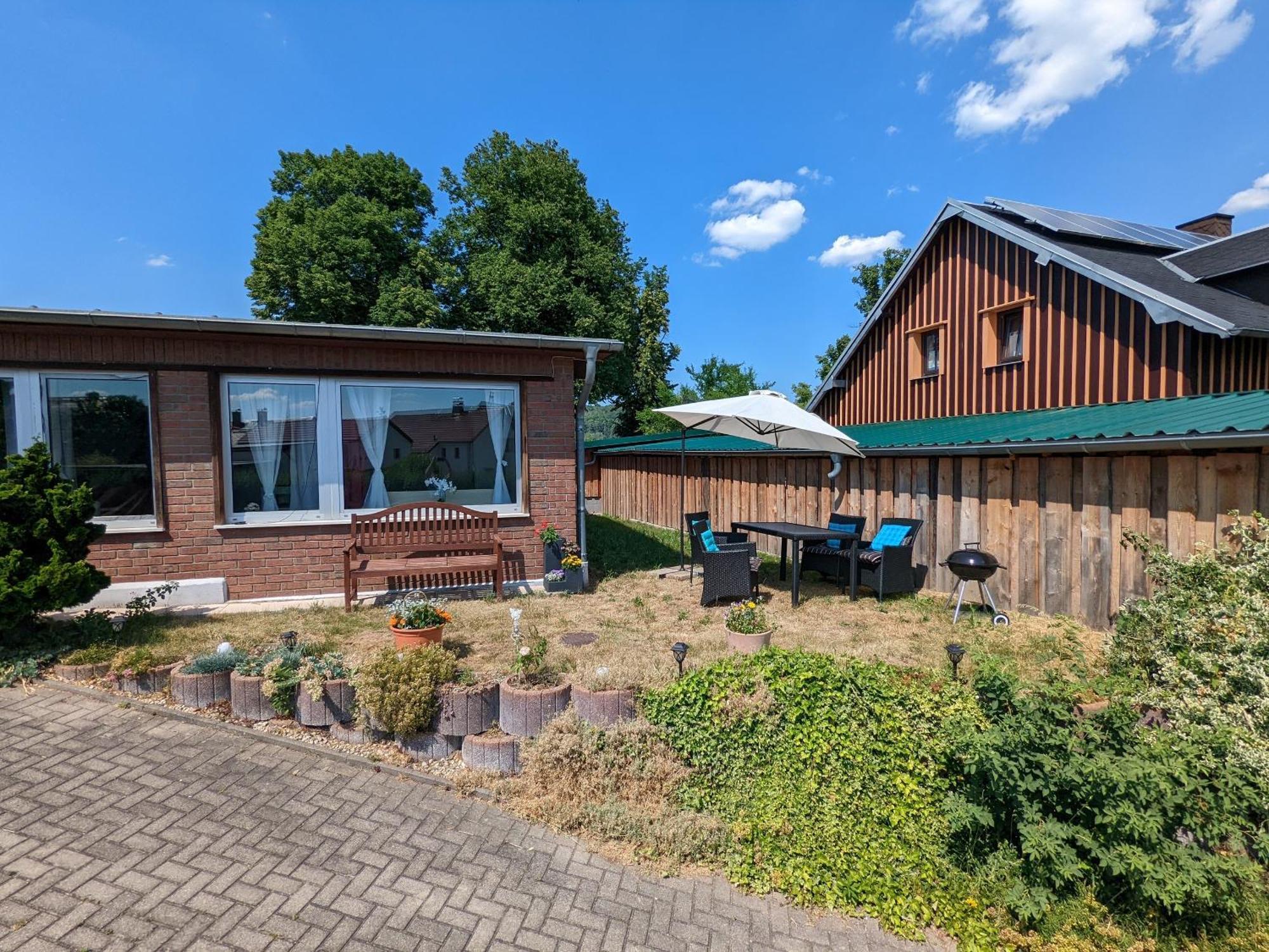 W4 - Urlaubsmagie- Pool, Terrasse, Barbecue Apartment Lichtenhain  Екстериор снимка