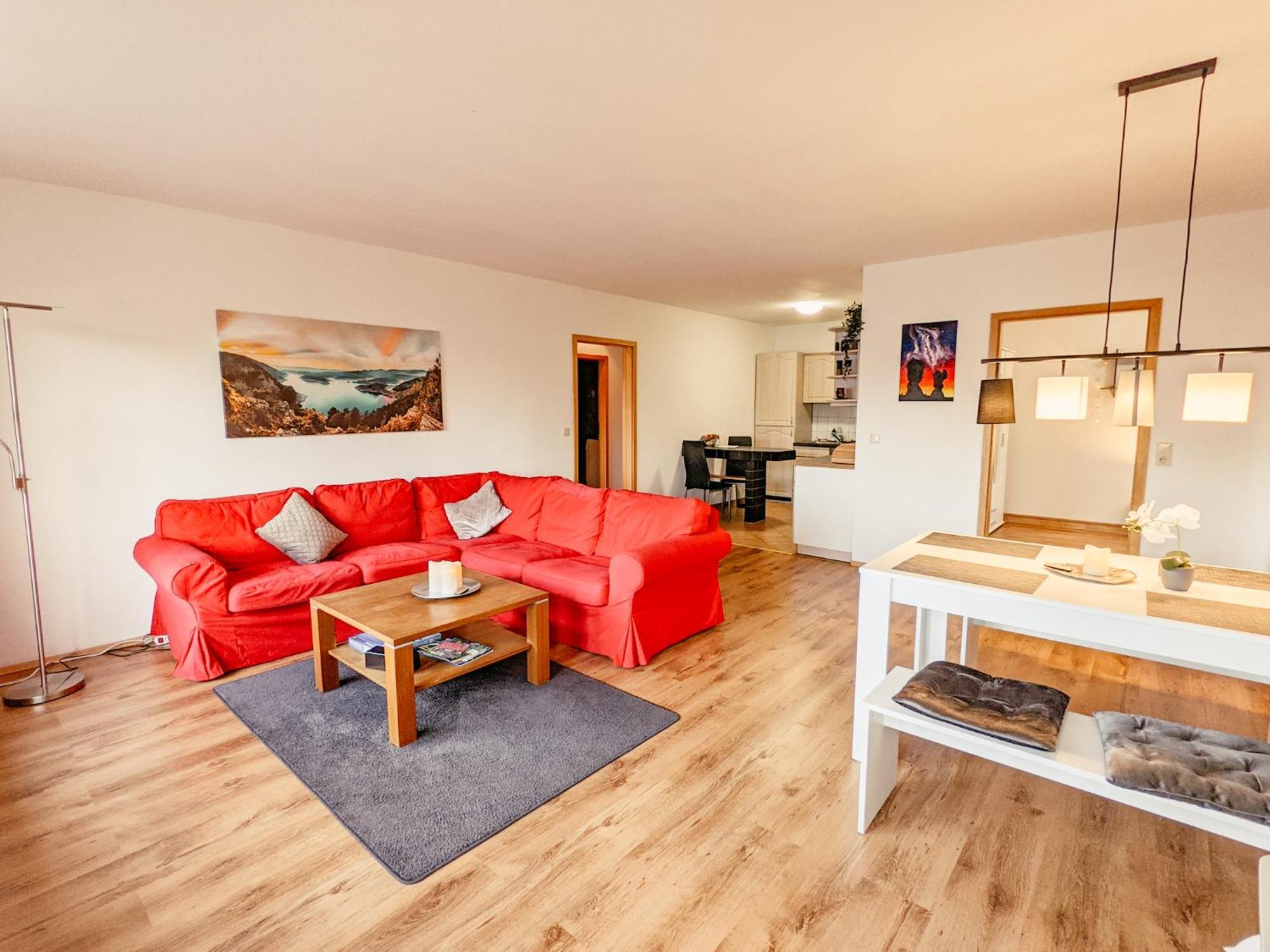 W4 - Urlaubsmagie- Pool, Terrasse, Barbecue Apartment Lichtenhain  Екстериор снимка